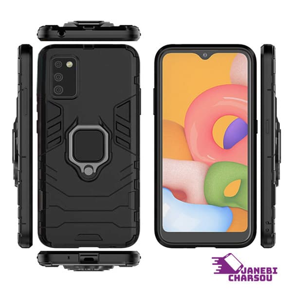قاب دیفندر ضدضربه هولدردار سامسونگ Defender Cover For Samsung A02s