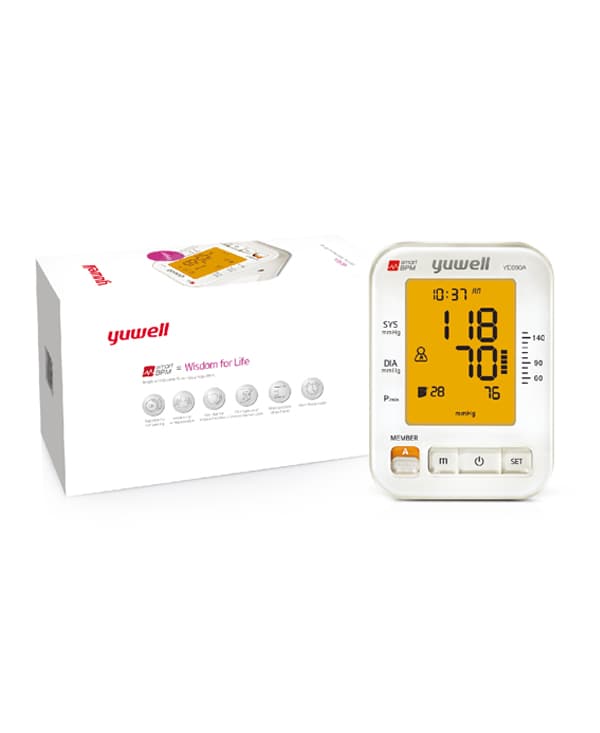 فشارسنج بازویی دیجیتال یوول مدل Yuwell YE 670d — تصویر ۲