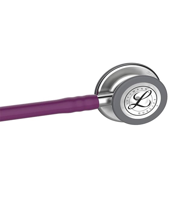 گوشی لیتمن کلاسیک 3 بادمجانی مدل Littmann classic III Plum 5831 — تصویر ۳