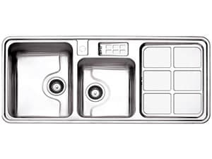 سینک ظرفشویی استیل البرز کد815