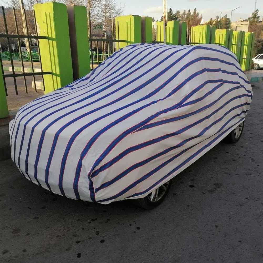 چادر خودرو برزنتی سنگین برند رایکو مناسب برای تیبا2 کد e_31186 — تصویر ۲