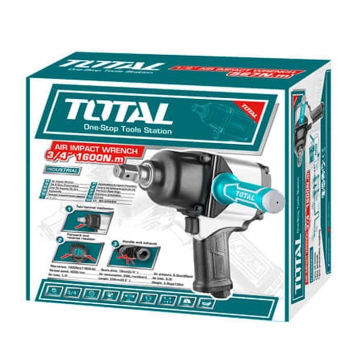 آچار بکس بادی 3/4 اینچی توتال مدل TAT40342 — تصویر ۲