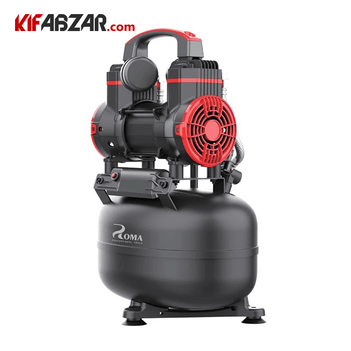 کمپرسور باد سایلنت 15 لیتری روما مدل 2F015