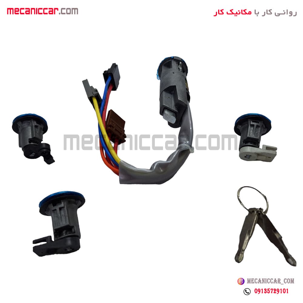 مجموعه سوئیچ استارت کامل پژو ۴۰۵ و پارس جدید جک نایف نصیری — تصویر ۲