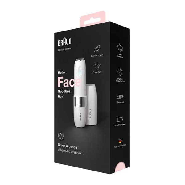 مینی اپیلاتور اصلاح صورت بانوان براون مدل FS1000 — تصویر ۲