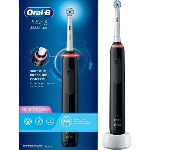 مسواک برقی اورال بی مدل Pro 3 3000 Sensitive Clean