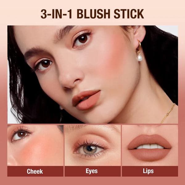 رژگونه استیکی او تو او مدل Pleasant شماره 520 — تصویر ۴