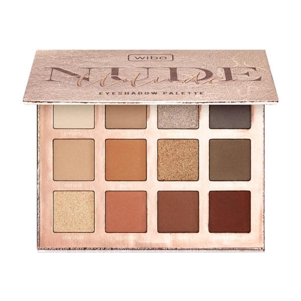 پالت سایه چشم 12 رنگ ویبو مدل Nude Ttitude