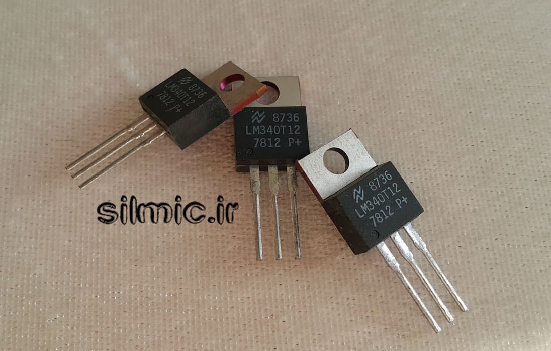 رگولاتور LM7812 ساخت NATIONAL ژاپن خروجی 12 ولت و جریان 1.5 آمپر و بالاتر — تصویر ۲