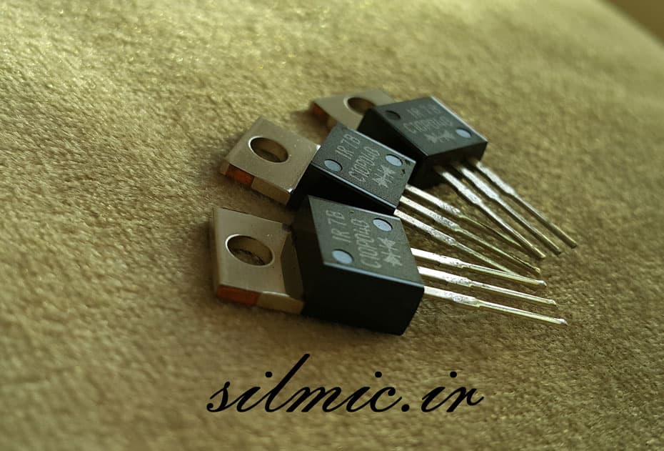 دیود شاتکی 10 آمپر 40 ولت دوبل کاتد مشترک سری C10P04Q ساخت ژاپن — تصویر ۲