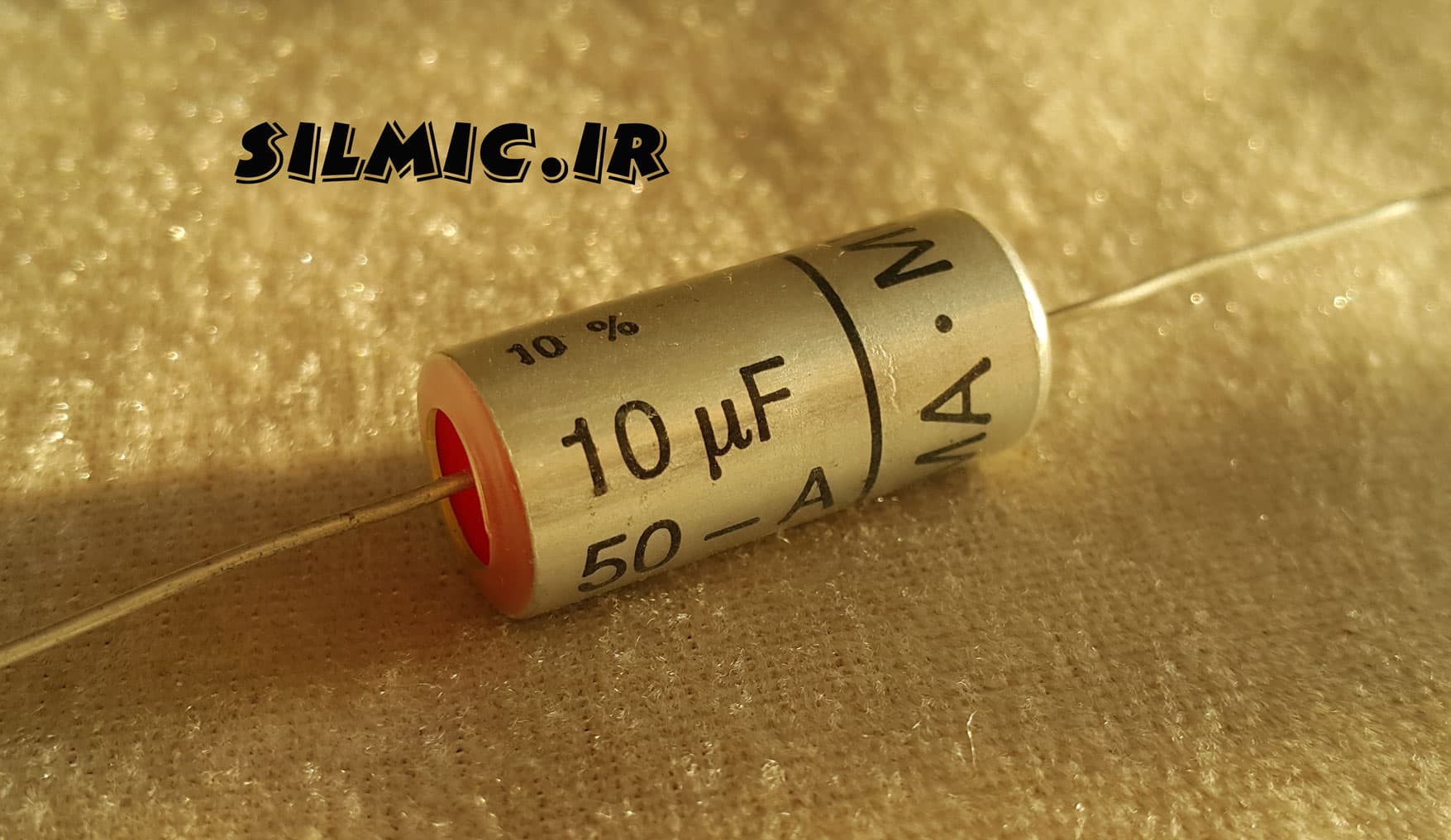 خازن اکسیال 6.8 میکرو فاراد 50 ولت wima سری MKB6 از نوع پلی اتیلن ترفتالات — تصویر ۴