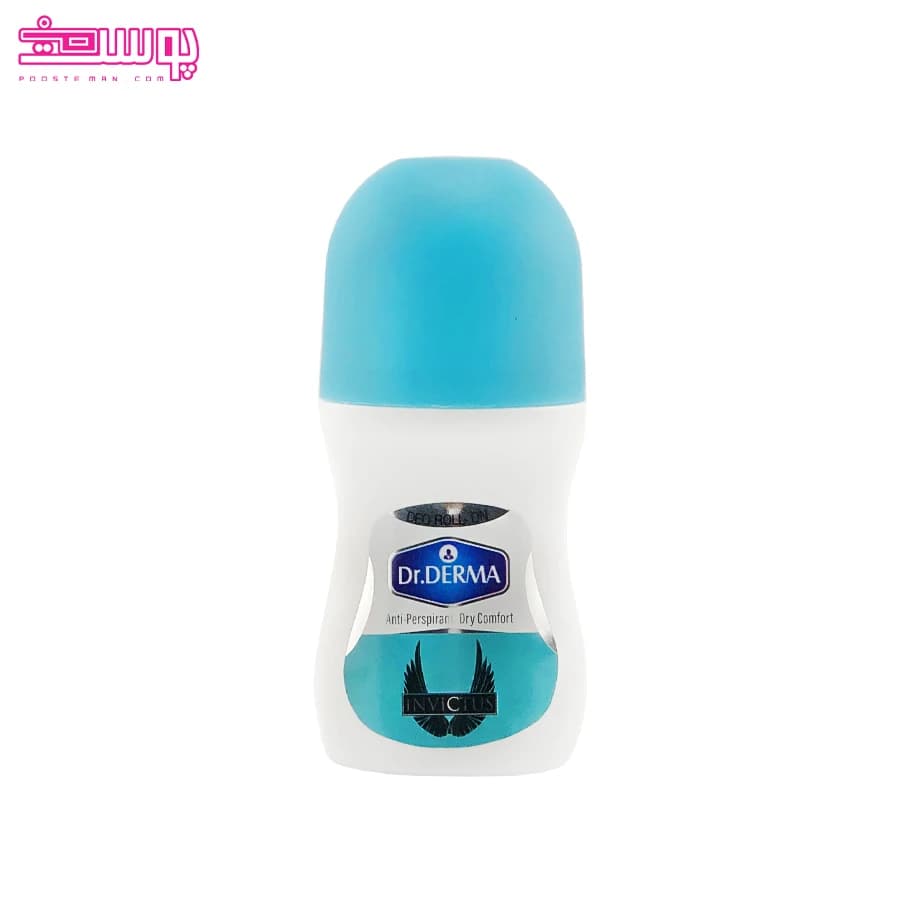 مام رول ضد تعریق مردانه Invictus دکتر درما حجم 50ml