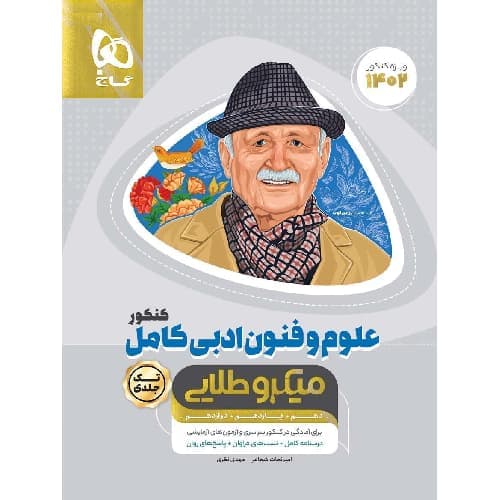 علوم و فنون ادبی کامل کنکور انسانی میکروطلایی گاج