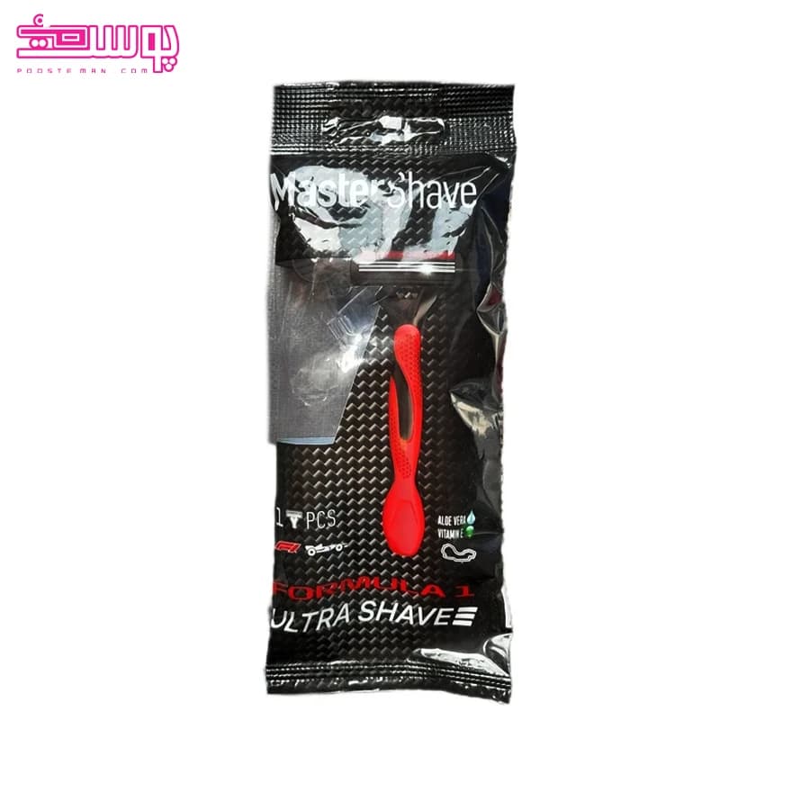 ژیلت سه لبه مدل FORMULA 1 مستر شیو بسته 1 عددی