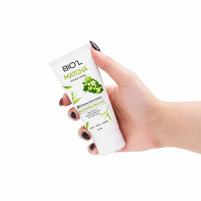 کرم مرطوب کننده دست و صورت ماچا بیول حجم 60ml — تصویر ۶
