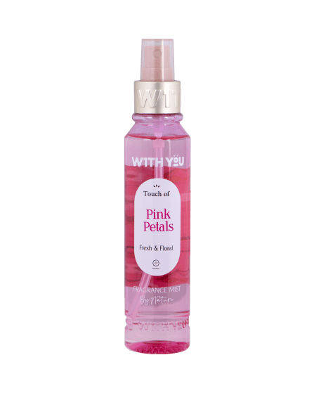 بادی اسپلش ویت یو مدل Pink Petal حجم 150ml — تصویر ۳