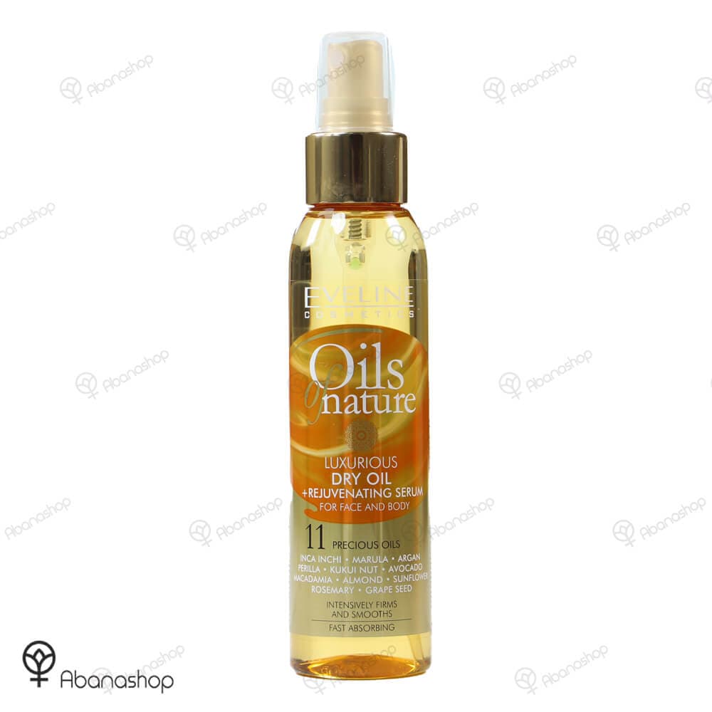سرم جوانساز صورت و بدن لاکچری اولاین | Eveline luxurious rejuvenating face and body serum