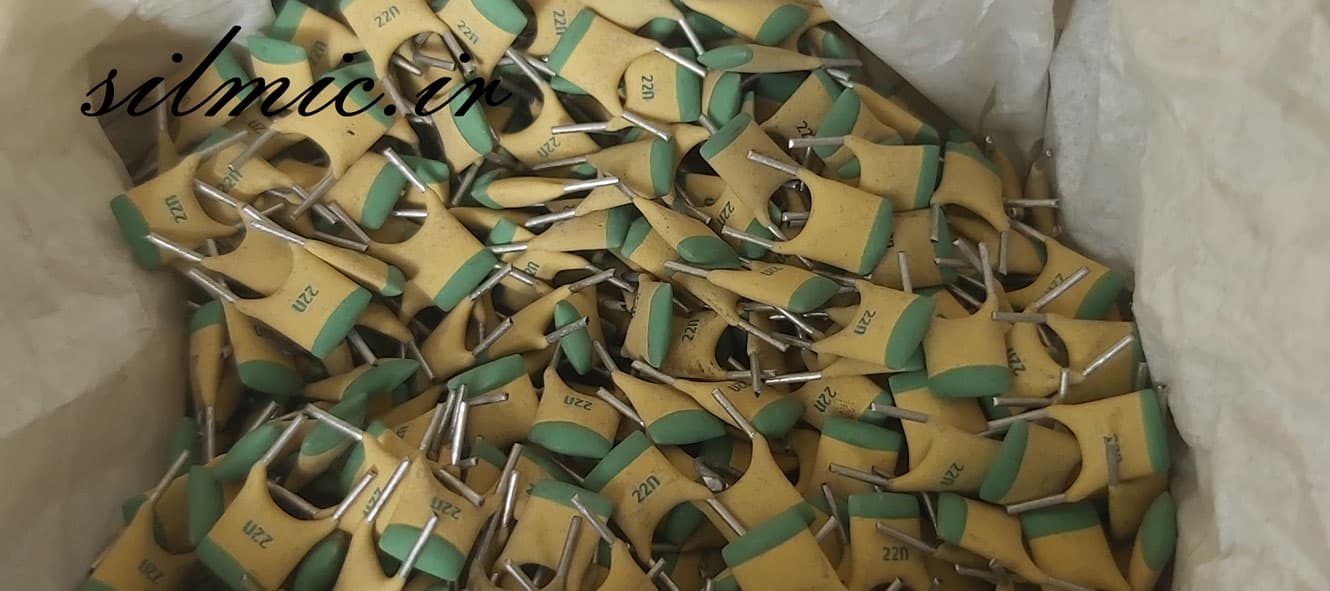 خازن 22 نانو فاراد 63 ولت ساخت philips ایتالیا مناسب کوپلاژ و دکوپلاژ — تصویر ۲