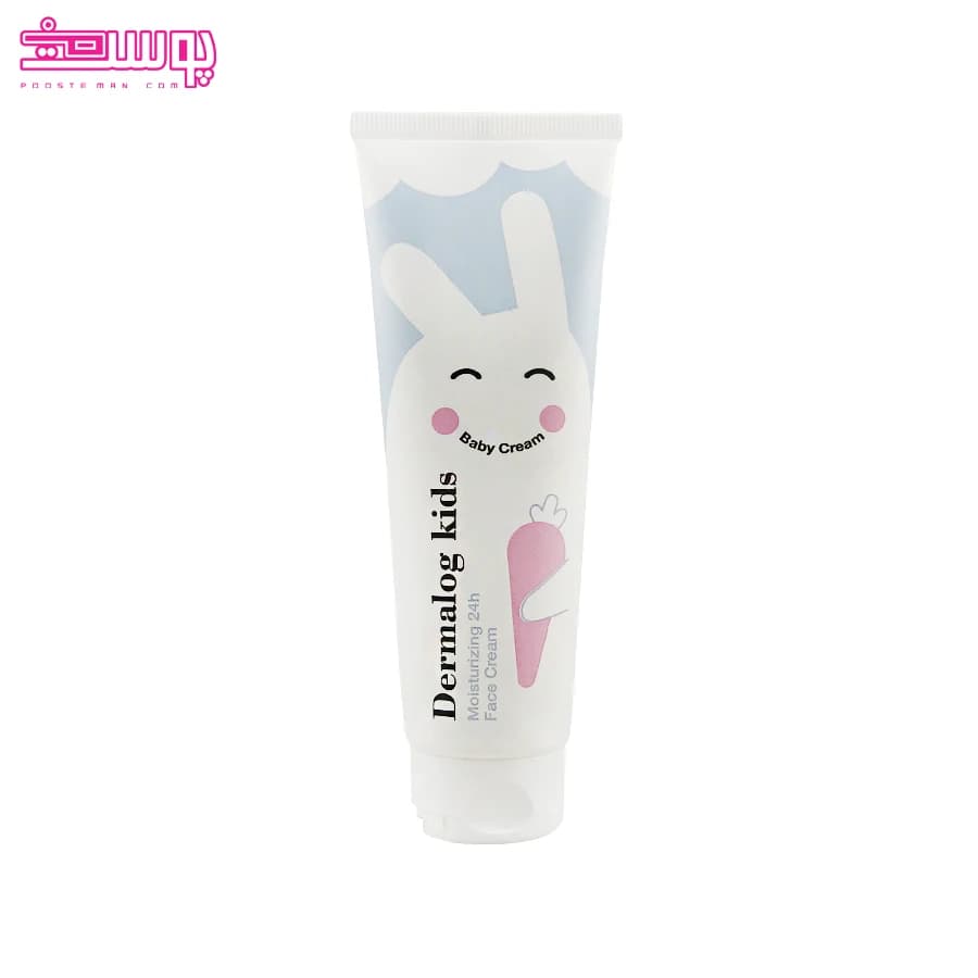 کرم مرطوب کننده صورت کودک درمالوگ کیدز حجم 75ml