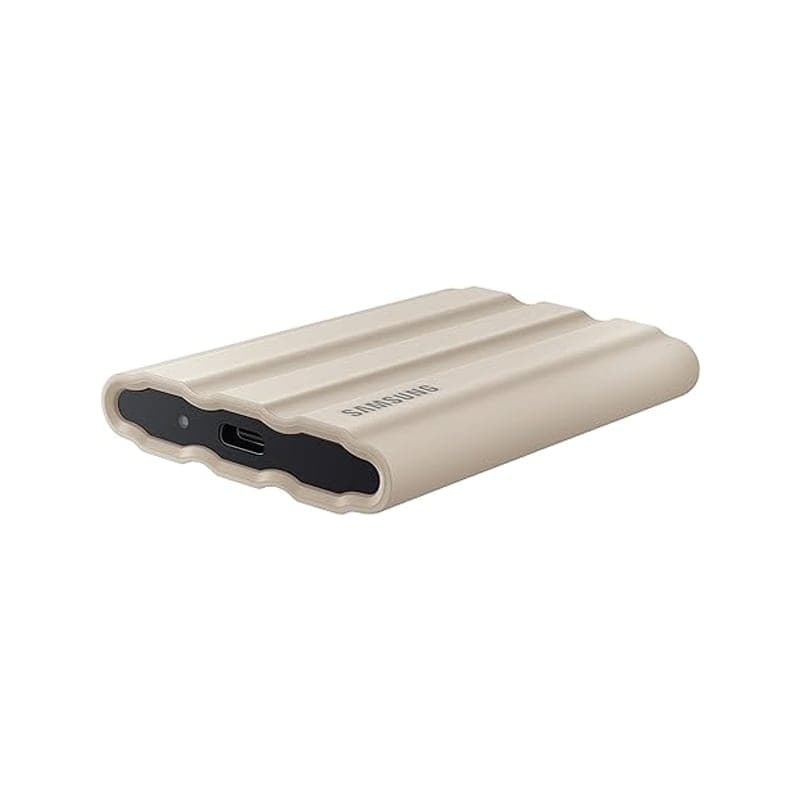 اس اس دی اکسترنال سامسونگ مدل T7 Shield USB 3.2 (Beige) 1TB — تصویر ۳