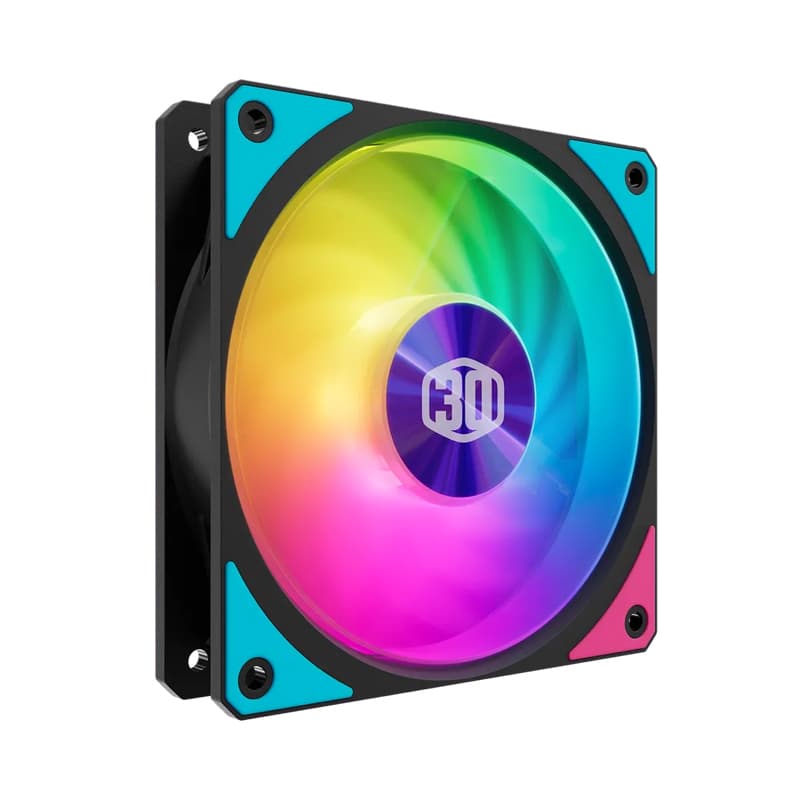 فن کیس کولر مستر Mobius 120P ARGB 30th Anniversary — تصویر ۲