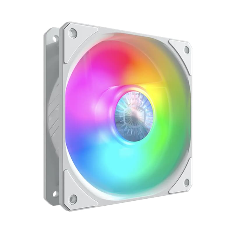 فن کیس کولر مستر مدل SICKLEFLOW 120 WHITE RGB 3In1 — تصویر ۲