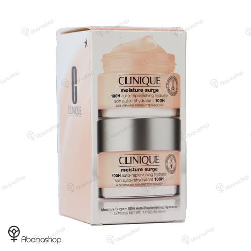 ست دو قلو ژل آبرسان مویسچر سرج 100 ساعته کلینیک | clinic 100 H moisture surge