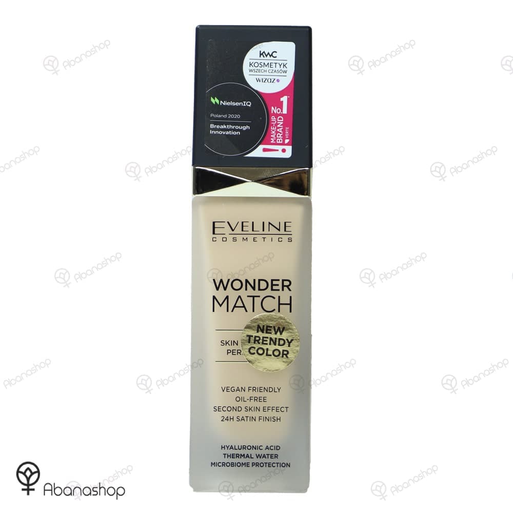 کرم پودر واندر مچ اولاین | Eveline wonder match foundation