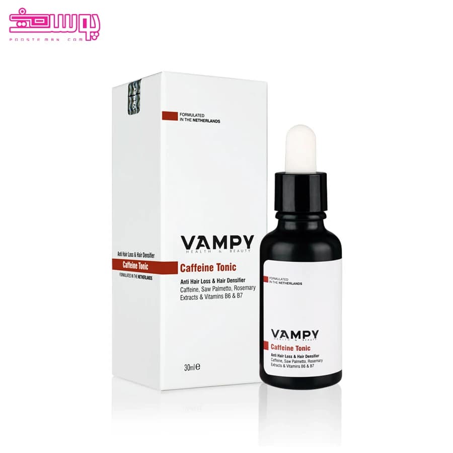تونیک ضد ریزش مو وامپی حجم 30ml — تصویر ۲