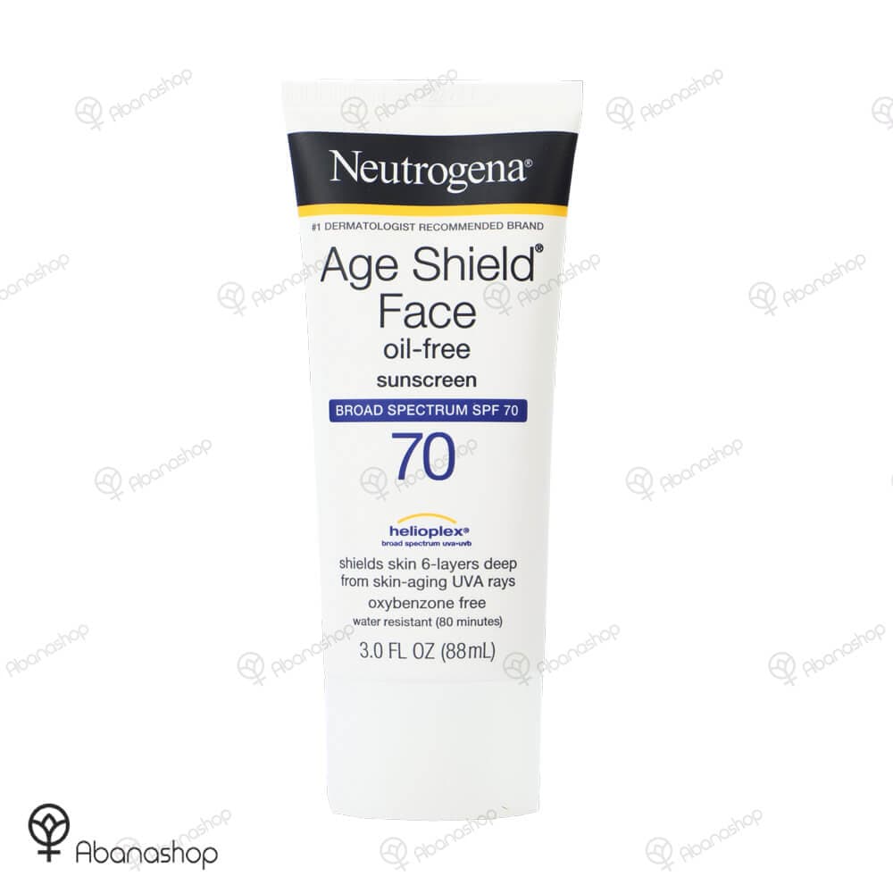 لوسیون ضد آفتاب بدون چربی spf 70 نیتروژنا | Neutrogena age shield face spf 70 — تصویر ۲