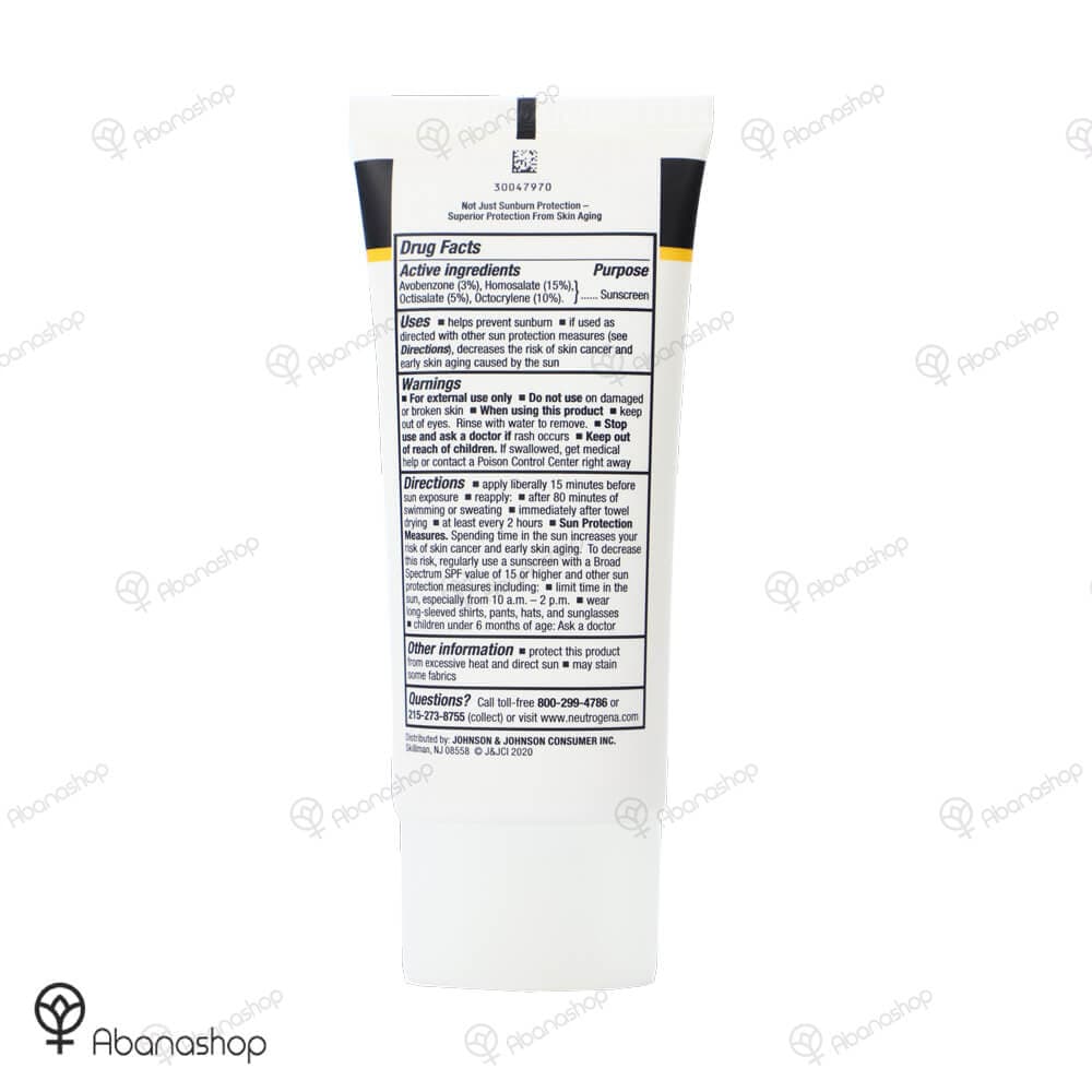 لوسیون ضد آفتاب بدون چربی spf 70 نیتروژنا | Neutrogena age shield face spf 70 — تصویر ۳