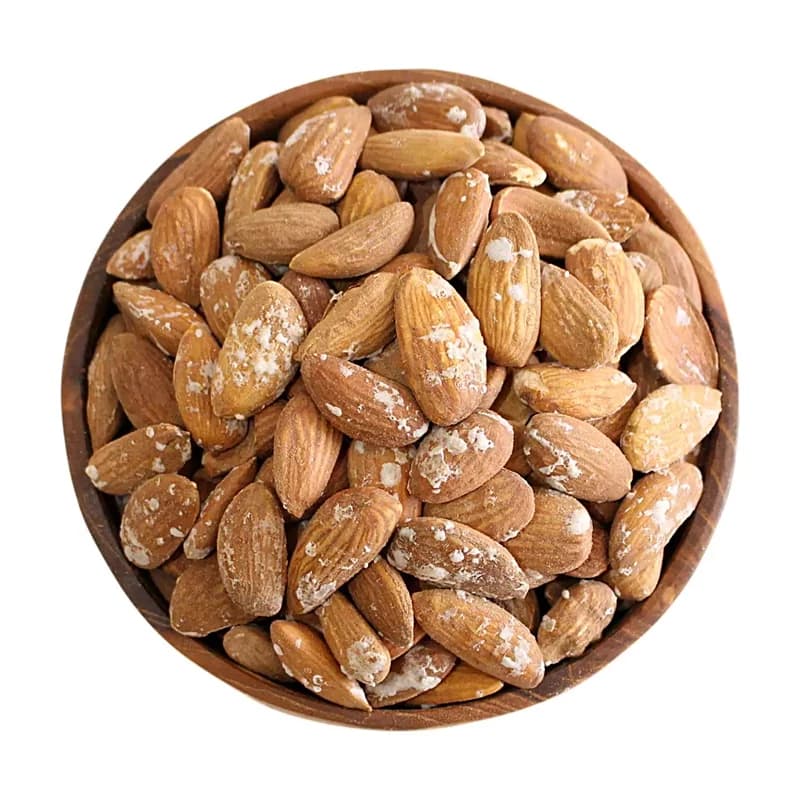 مغز بادام نمکی نبات ریز؛ ترکیب سلامتی، طعم و انرژی