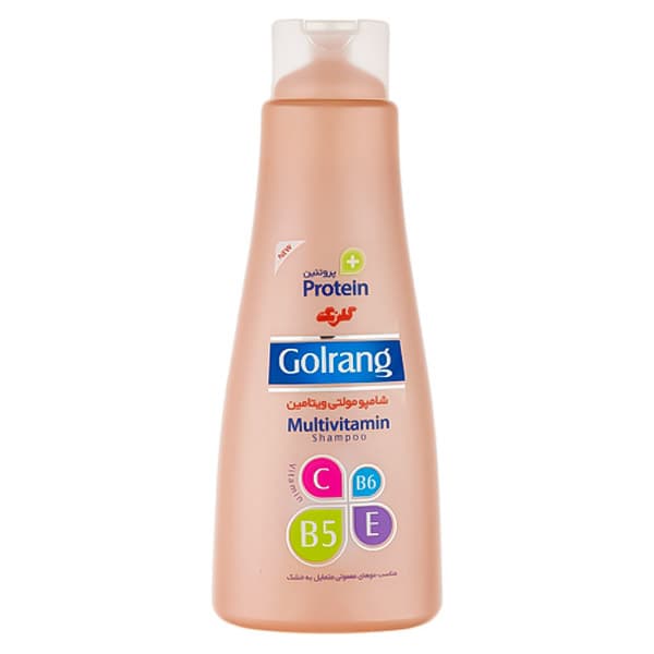 شامپو مولتی ویتامین گلرنگ مناسب موهای معمولی متمایل به خشک حجم 900gr