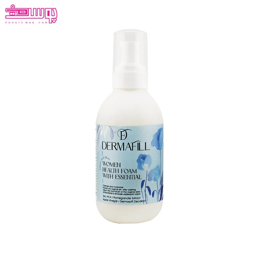 فوم بهداشتی بانوان درمافیل با اسانس حجم 250ml
