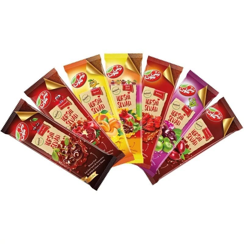 لواشک فامیلا 90 گرم مجموعه 10 عددی ترشی سون