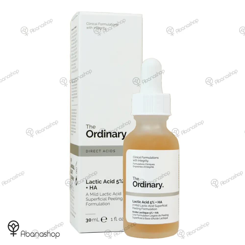 سرم صورت لاکتیک اسید 5 درصد اوردینری The Ordinary Lactic Acid 5%