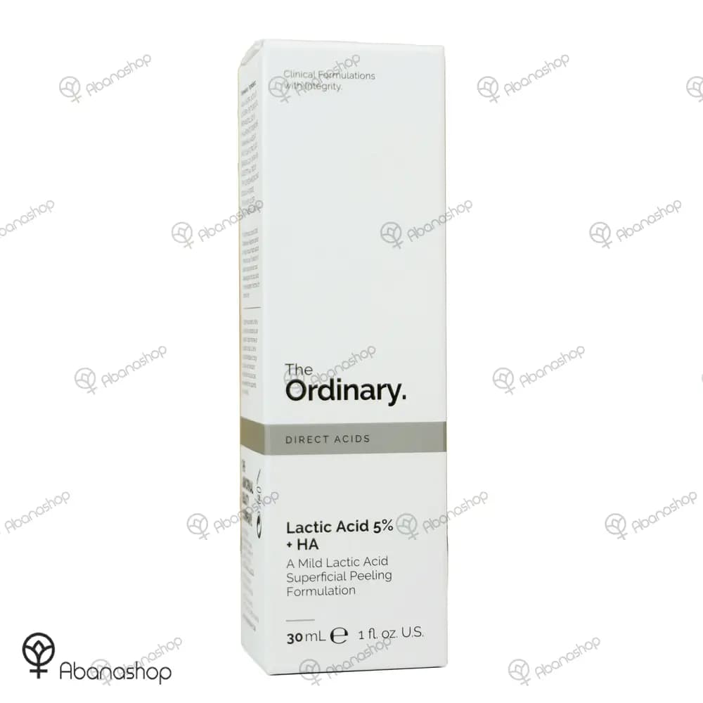 سرم صورت لاکتیک اسید 5 درصد اوردینری The Ordinary Lactic Acid 5% — تصویر ۲