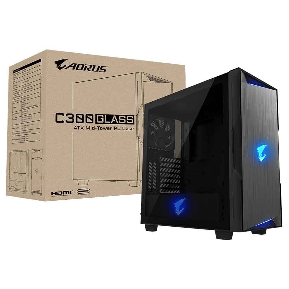 کیس گیگابایت مدل AORUS C300 GLASS — تصویر ۶