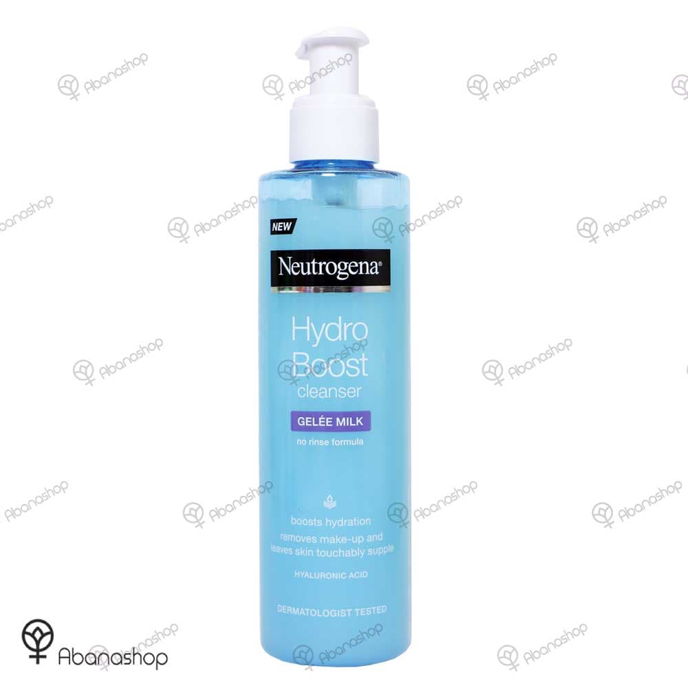میلک ژل پاک کننده آرایش نیتروژنا هیدرو بوست Neutrogena Hydro Boost cleanser gelee milk