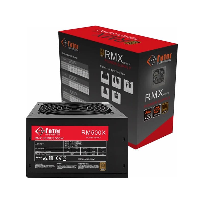 پاور فاطر مدل RM500X 80Plus Bronze — تصویر ۶