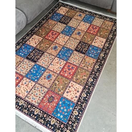 فرش ماشینی چاپی | فرشینه هازان ترک طرح سنتی 133 (پس کرایه)