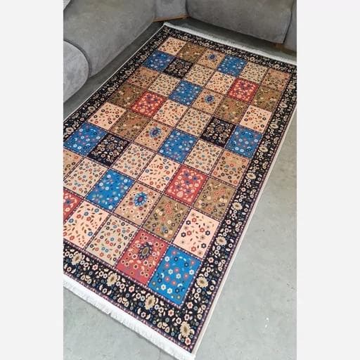 فرش ماشینی چاپی | فرشینه هازان ترک طرح سنتی 133 (پس کرایه) — تصویر ۳