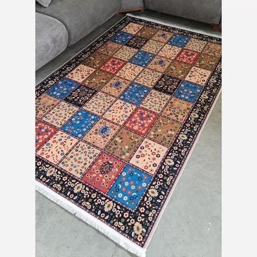 فرش ماشینی چاپی | فرشینه هازان ترک طرح سنتی 133 (پس کرایه) — تصویر ۲