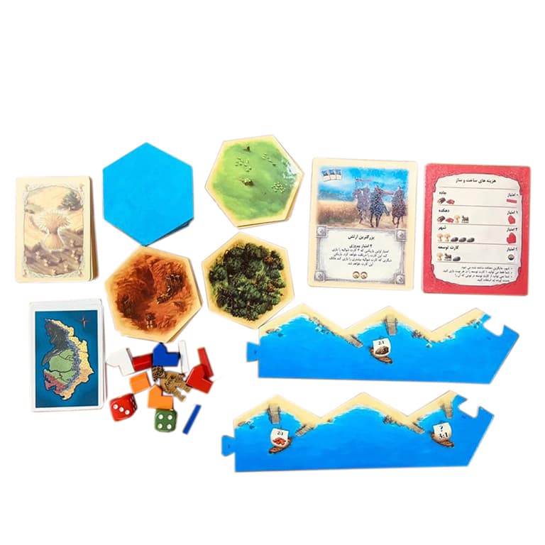 بازی مهاجران کاتان Catan (گیم باکسز GAME BOXES) — تصویر ۲