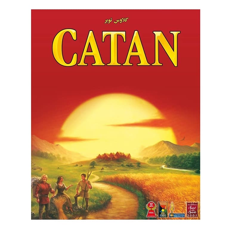 بازی مهاجران کاتان Catan (گیم باکسز GAME BOXES)