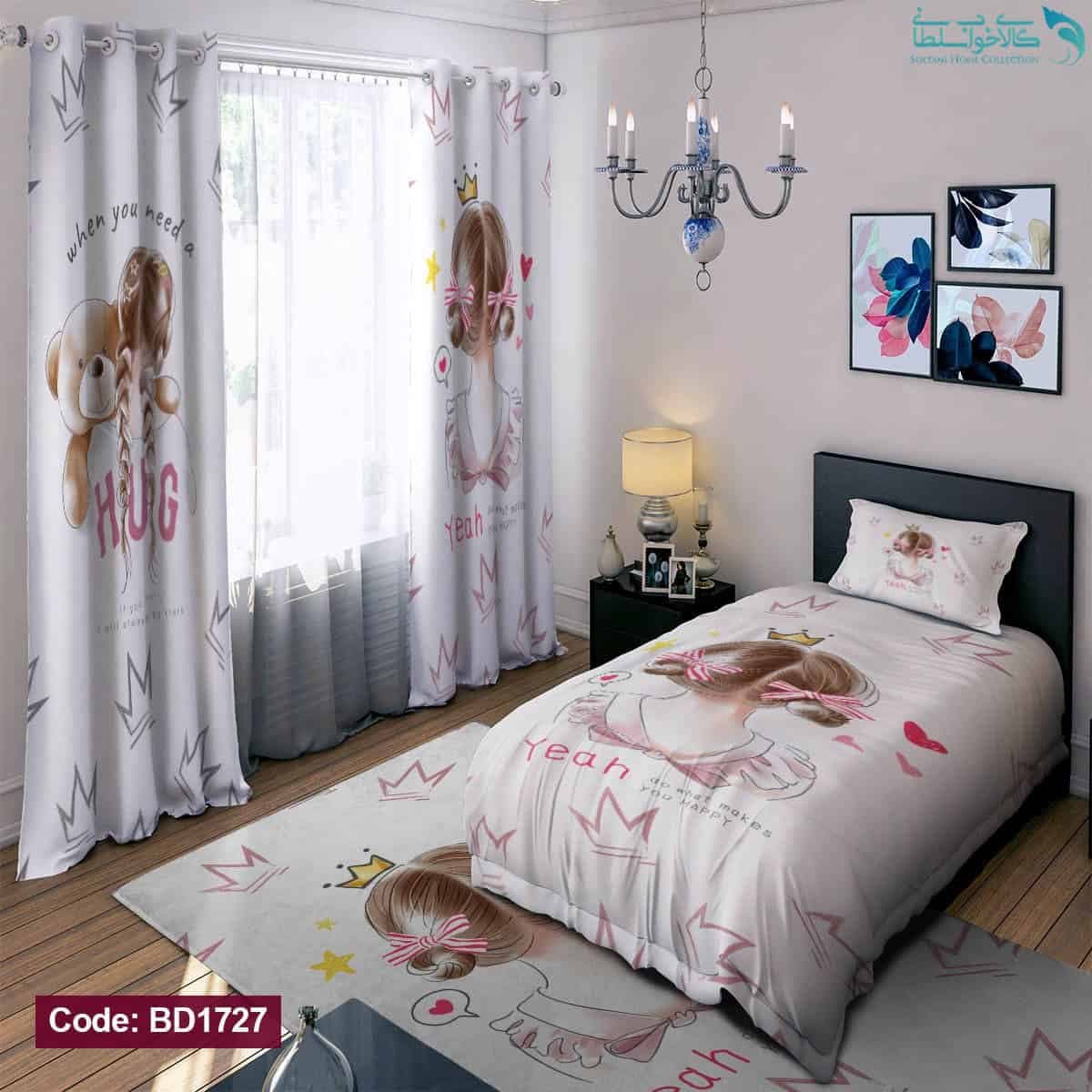 روتختی طرح فرشته خواب یکنفره کد BD1727