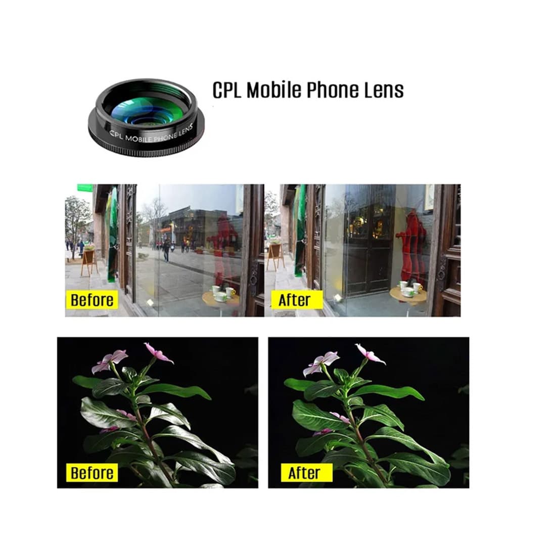 لنز کلیپسی موبایل زومی مدل XH-1001 مجموعه 10 عددی — تصویر ۶