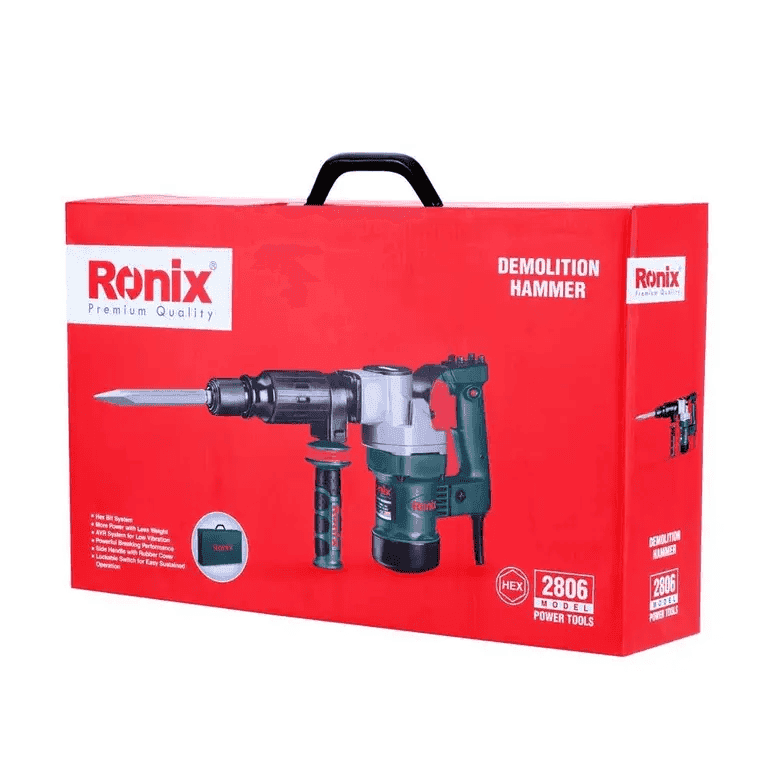 چکش تخریب برقی 6 کیلویی 10 ژول 950 وات کد 2806 — تصویر ۷