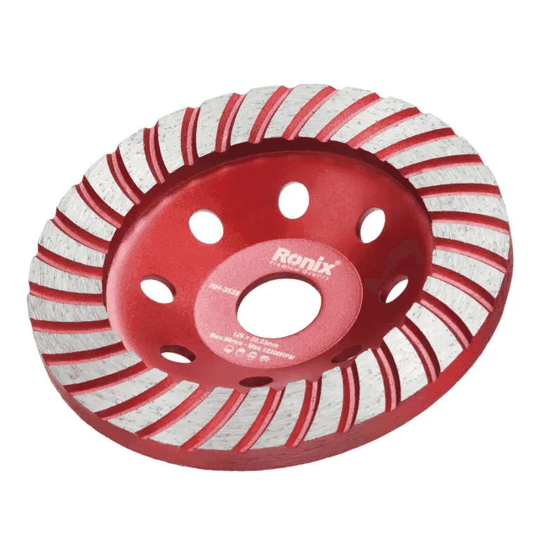 صفحه ساب گرانیت کاسه ای 125میلیمتری کد RH-3528 — تصویر ۳
