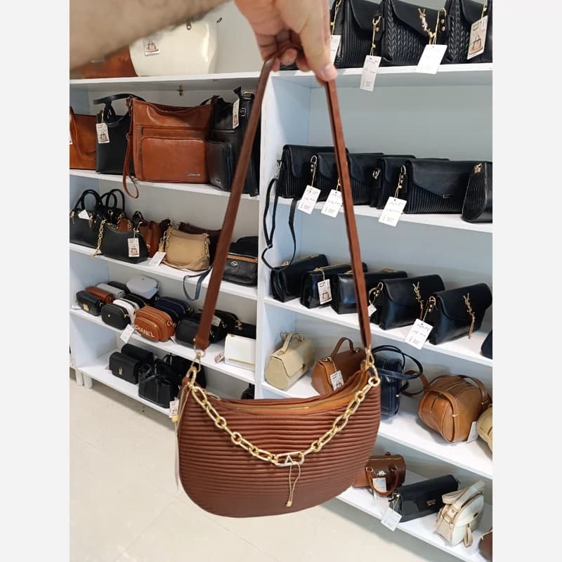 کیف پلیسه کج ارسال فوری